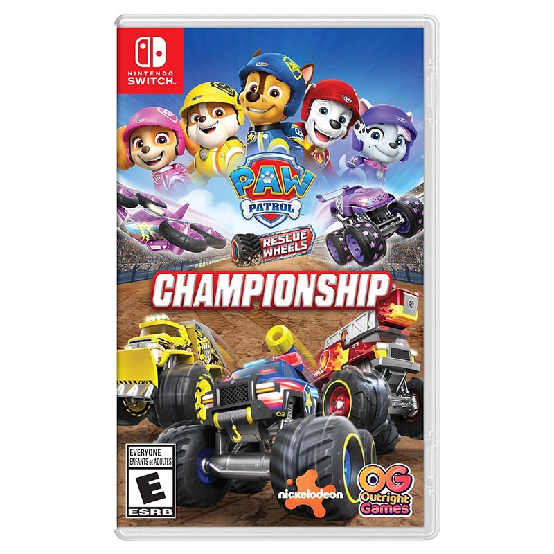 PAW Patrol Rescue Wheels Championship Nintendo Switch Game