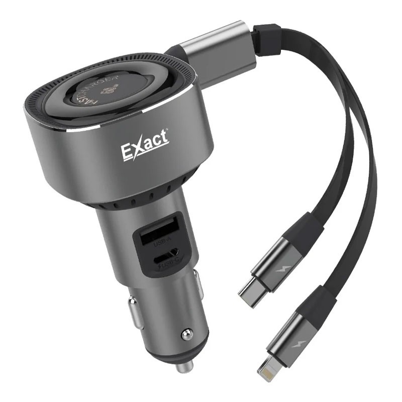 Exact Turbo Drive 4 In 1 Car Charger, EX1222