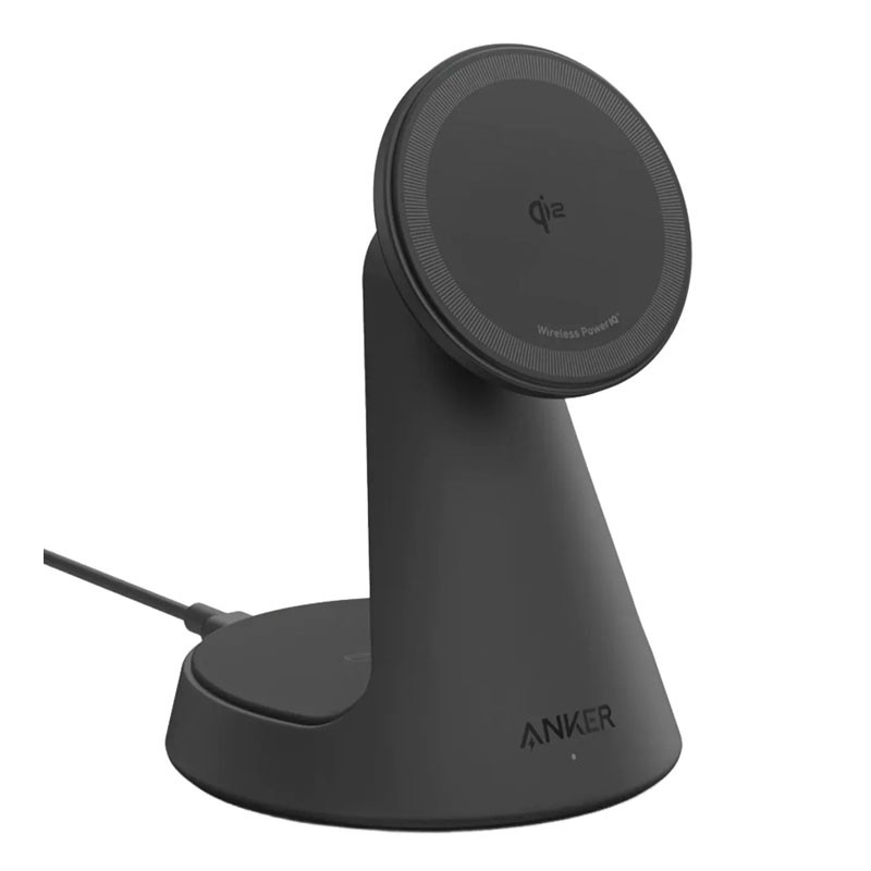 Anker MagGo 2 In 1 Dock Stand Qi2 15W Wireless Charger, A25M7H11