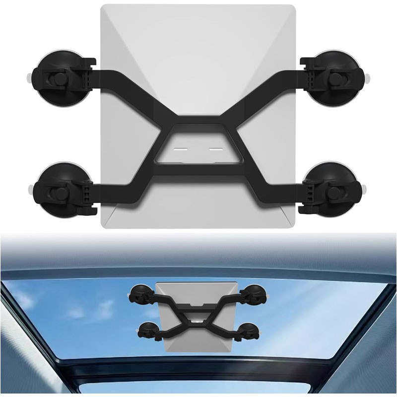 Starlink Mini Roof Mount, Starlink Mini Suction Cup Mount, Starlink Accessories for Car Sunroof,Front,Rear Window,Roof Black
