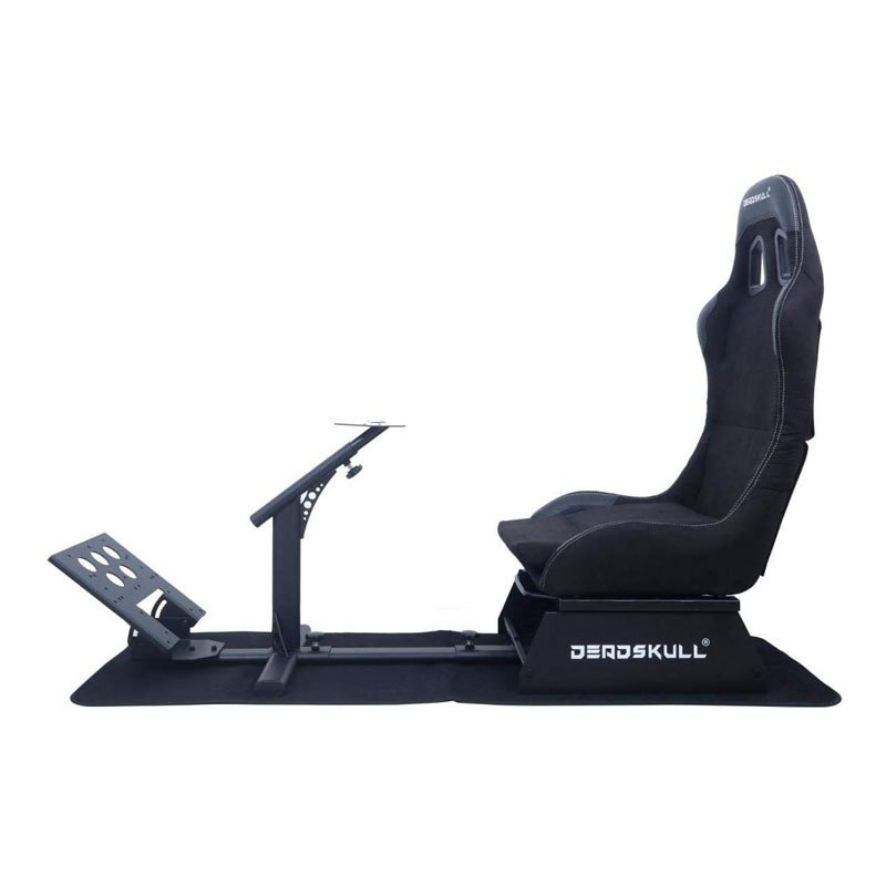 Deadskull Cockpit Car Racing Playseat Gaming Simulator, Black