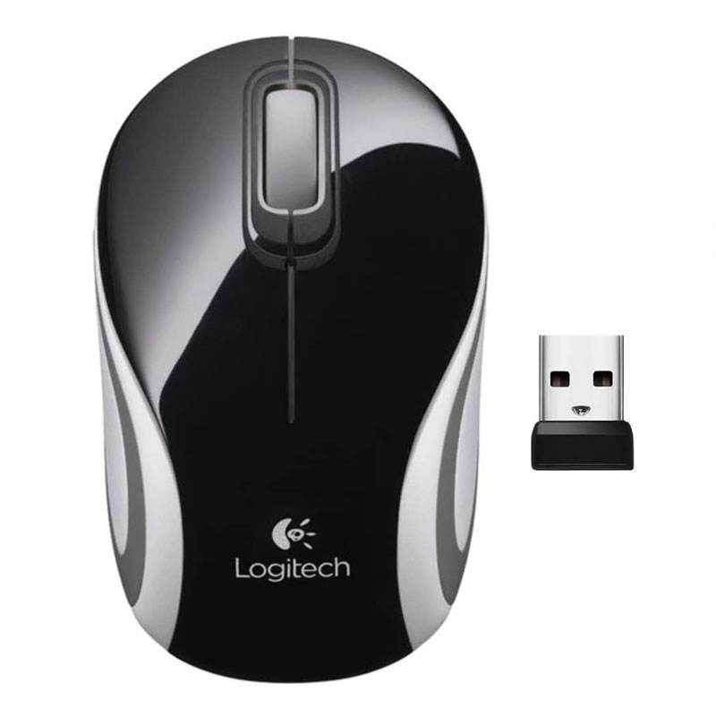 Logitech M187, 2.4 GHz Wireless Connection, 1000 Dpi, Wireless Mouse, Black