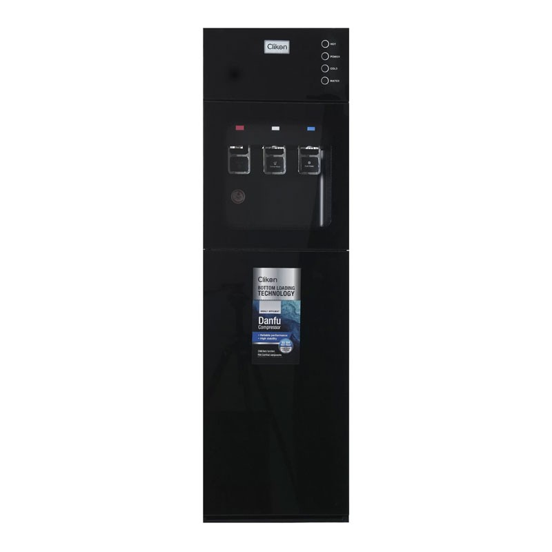 Clikon, Danfu Compressor, Hot, Cold And Normal Water, Bottom Loading Water Dispenser With 3 Tap, CK4060