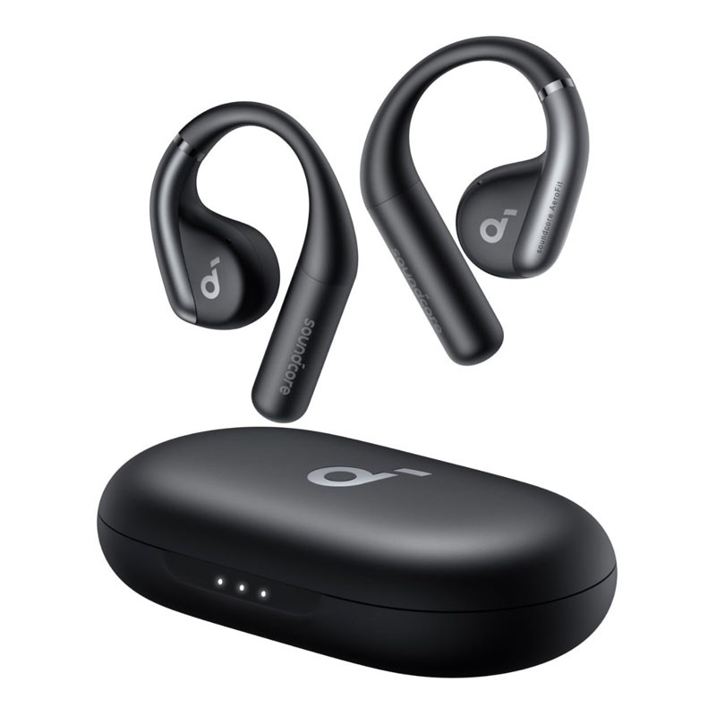 Anker Soundcore AeroFit, Ultra Comfort, Snug Fit, Ergonomic Ear Hook, Balanced Sound, IPX7 Waterproof, 42H Playtime, Bluetooth 5.3, App Control, Clear Calls, Wireless Superior Comfort Open Ear Earbuds, A3872H11