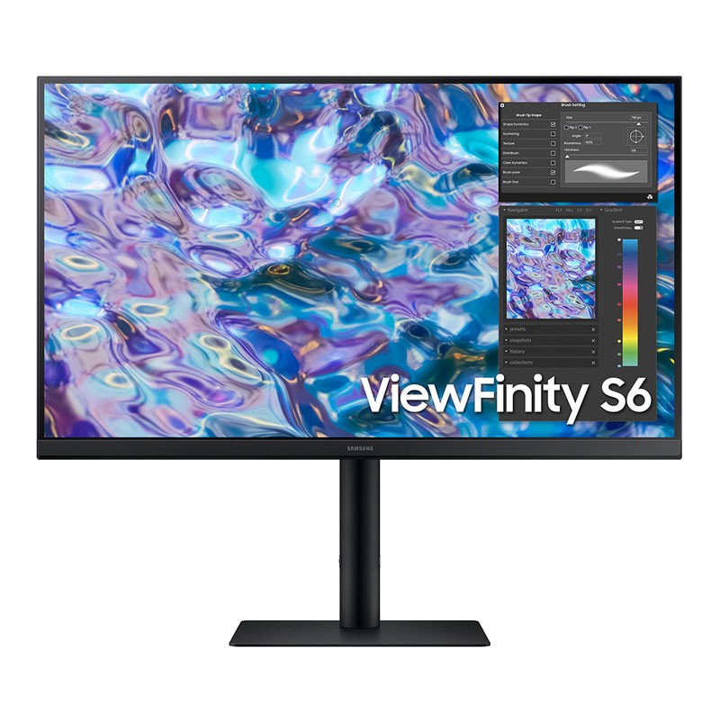 Samsung ViewFinity S61B, 27 Inch QHD 75Hz Refresh Rate IPS Display, Eye Saver Mode, Flicker Free, Eco Saving Plus, AMD FreeSync Flat Monitor, LS27B610EQMXUE