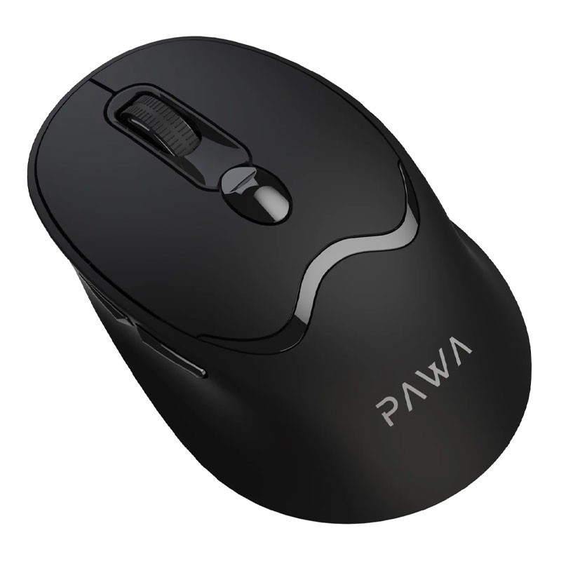Pawa 6D Wireless Mouse With Auto Sleep Function, Black, PW-VM6D16DP-BK