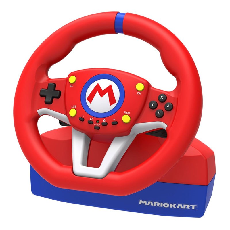 HORI Officially Licensed Mario Kart Gaming Racing Steering Wheel Pro Mini For Nintendo Switch