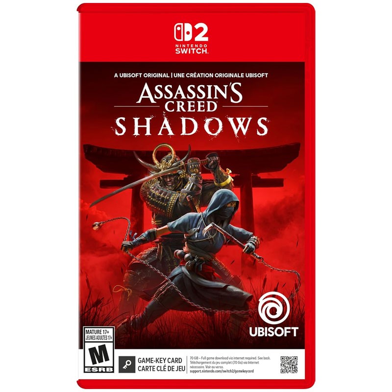 Assassins Creed Shadows Action Adventure Game for Nintendo Switch 2