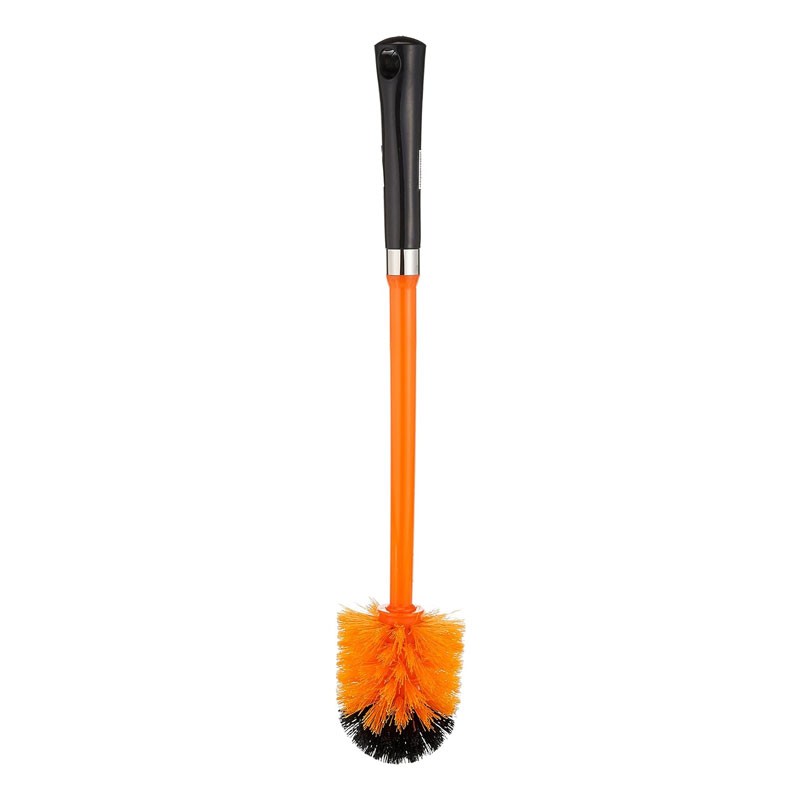 Royalford Orange And Black Toilet Brush