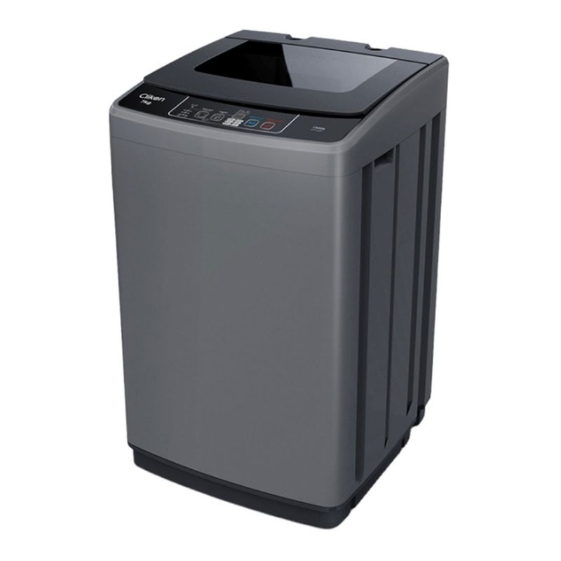 Clikon, 7Kg Capacity, Stainless Steel Drum, ABS Control Panel, Top Loading Mechanism, Child Lock Function, Washing Machine With Multi Wash Program, CK654