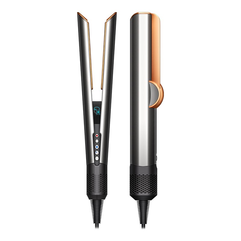Dyson HT01 Airstrait Straightener, Bright Nickel, Rich Copper