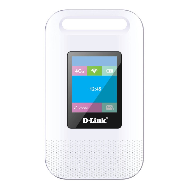 D Link, CAT6 4G LTE Mobile Router, LCD Display, Supports 2.4 GHz And 5 GHz Band, 300 Mbps Downlink And 50 Mbps Uplink LTE Mode, Built In Firewall, DWR-933M