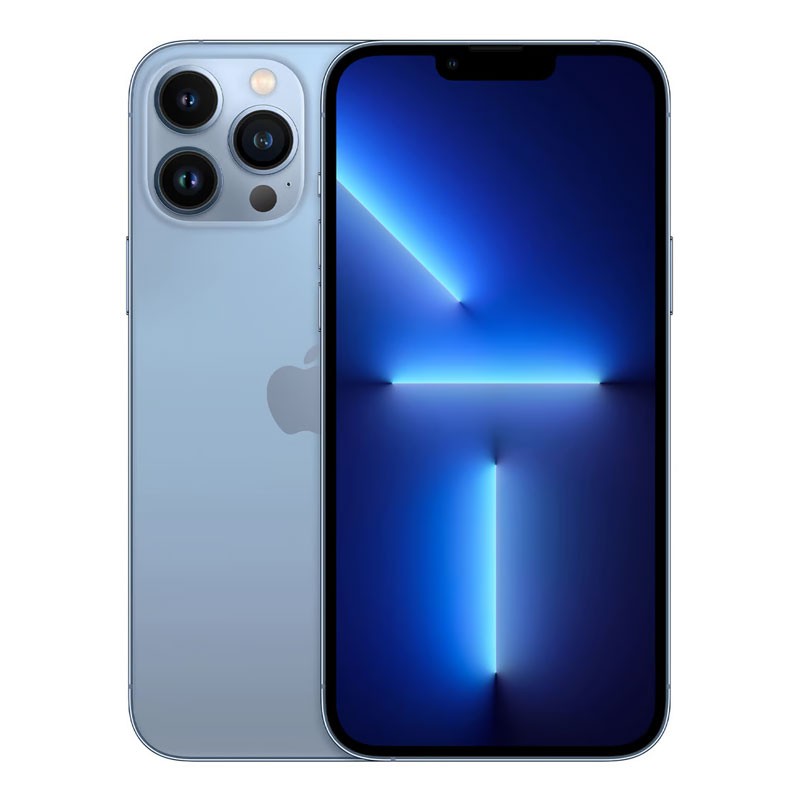 Apple iPhone 13 Pro Max, 512GB Storage, 6.7 inches Super Retina XDR OLED Display, 12MP Camera, Apple A15 Bionic Chip, Dual SIM, iOS 15, 5G Dual SIM, Smartphone, Sierra Blue