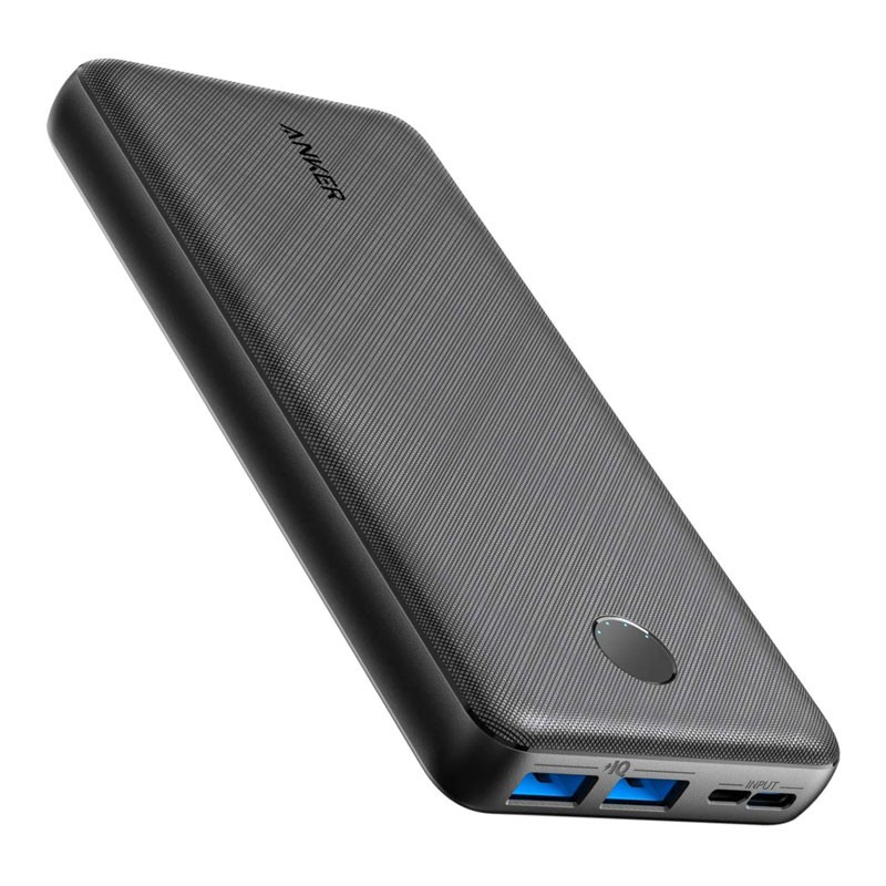 Anker 325, PowerCore 20K, 20000mAh Battery, PowerIQ Technology, Power Bank, Black, A1268H12