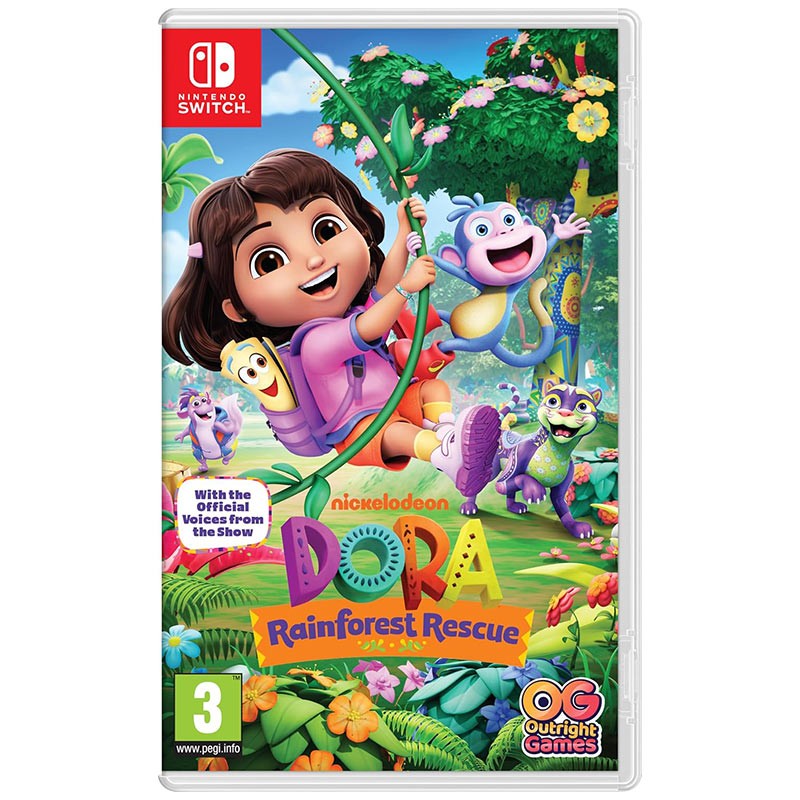 Dora the Explorer Rainforest Rescue Game for Nintendo Switch