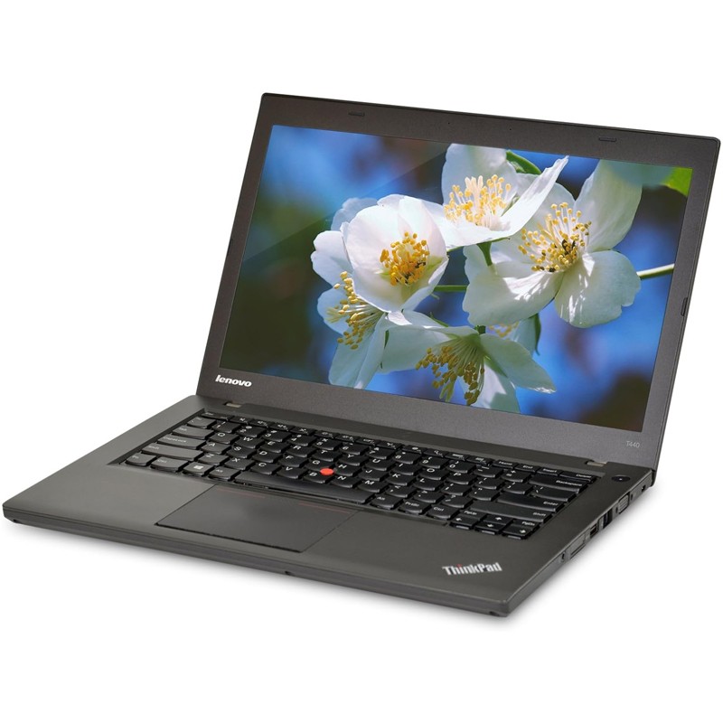 Lenovo Thinkpad T440 Ultrabook, 14 Inch Display, Intel Core 4th Gen i5-4300U 1.9GHz, 8GB RAM, 500GB, USB 3.0, WiFi, Windows 10 Professional Renewed Laptop