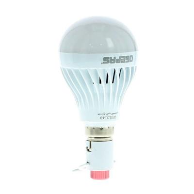 Geepas, 16Pcs SMD LED, 6500k Colour Temperature, 6 Hours Working With Lithium Battery, Rechargeable LED Bulb, GESL314803