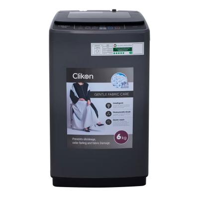 Clikon, Fully Automatic Washing Machine With ABS Control Panel, Multi Wash Programs, Top Load Mechanism, 340W, 6Kg Washing Machine, CK65303