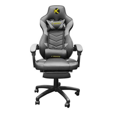 Gaming Chair With Headrest And Lumbar Pillow And Footrest03