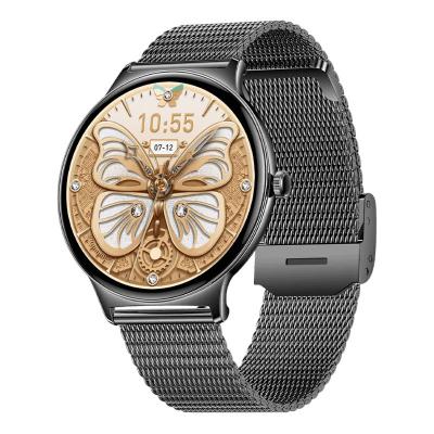 Moxedo Glory, 1.43 Inch Amoled HD Display Fitness Watch Real Time Health Monitoring, 100 Plus Watch Faces, 120 Plus Sports Modes Fitness Activity Tracker, For iOS And Android, Smart Watch For Women, Black, MX-SW012-BK