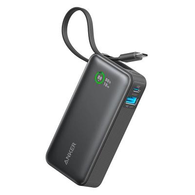 Anker Nano Power Bank 10000mAh 30W With Built-In USB-C Cable, A1259H2103