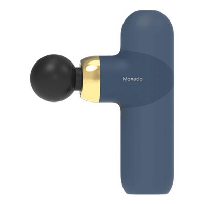 Moxedo, Deep Tissue Massager With 4 Interchangeable Massage Heads, Portable Multi Function Muscle Pro Massager, Navy Blue, MX-MSG012-BL03