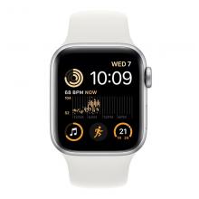 Apple Watch SE Generation 2 GPS, Silver Aluminium Case 40 mm