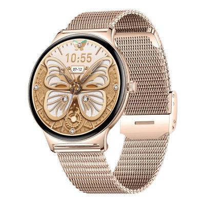 Moxedo Glory, 1.43 Inch Amoled HD Display Fitness Watch Real Time Health Monitoring, 100 Plus Watch Faces, 120 Plus Sports Modes Fitness Activity Tracker, For iOS And Android, Smart Watch For Women, Rose Gold, MX-SW012-RG