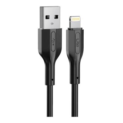 Moxedo Lite, 1M USB A To Lightning Fast Charging Cable, Black, MX-LC030-BK