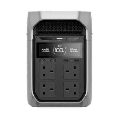 EcoFlow DELTA 3 Plus, 1024Wh LiFePO4, 1800W AC / 3600W X-Boost, 1000W Solar Fast Charging Portable Power Station