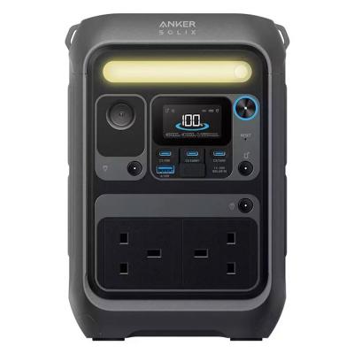 Anker SOLIX C300X Portable Power Station, 288Wh LiFePO4 Battery, 600W SurgePad, A172321103