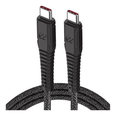 Moxedo Velox Nylon Braided USB C To USB C 0.3m Fast Charging Cable, MX-VC050