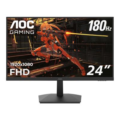 AOC, 180Hz 1ms, Adaptive Sync, HDR Ready, HDMI 2.0, Display Port, 3 Sided Frameless, Full HD 24 Inch Gaming Monitor, 24G15N 03