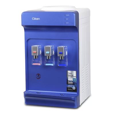Clikon, Danfu Compressor, Hot, Cold And Normal Water, Tabletop Water Dispenser With 3 Taps, CK406103