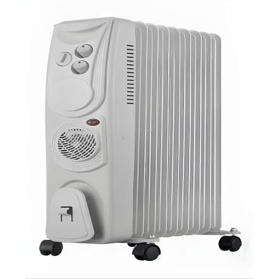 ELBID 2400W Oil Filled Radiator Heater, 9 Fins Indoor Room Heater, HY-B12-F903