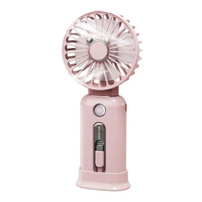 Green Lion Wind Mate Portable 10000mAh Power Bank And 3 Speed Fan, Pink03