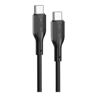 Moxedo Lite, 1M USB C To USB C Fast Charging Cable, Black, MX-LC032-BK