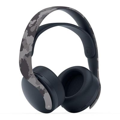 Sony PlayStation PS5 Pulse 3D, 3.5Mm Jack, Tempest 3D Audio, USB Type C Charging, 12H Battery, Over Ear Gaming Wireless Headset With Dual Noise Cancellation Mic, Gray Camouflage