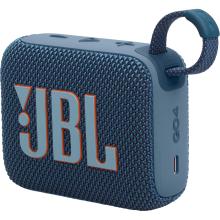 JBL GO 4 Portable Bluetooth Speaker, Compact Wireless Audio, Blue, GO4