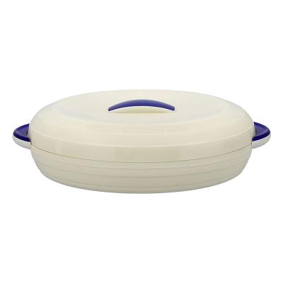 Royalford 3.2L Zenex Insulated Glass Oval Hotpot 03