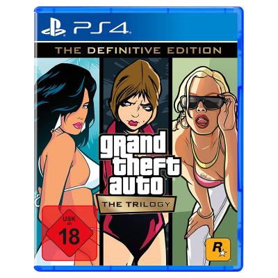Grand Theft Auto The Trilogy Definitive Edition Game for PlayStation 4