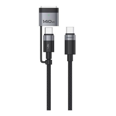 Moxedo 2 In 1 Charging Cable 240W PD 3.0 Interchangeable USB-C,USB C To Magsafe 3, 1.5 Meters Braded Nylon Cable Compatible For MacBook Air And MacBook Pro, MX-NC081