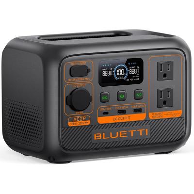 BLUETTI AC2P, 300W 230.4Wh LiFePO₄ Battery, Fast Dual Charging Portable Power Station03